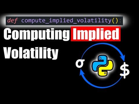 Calculating Implied Volatility with Python for Options Traders